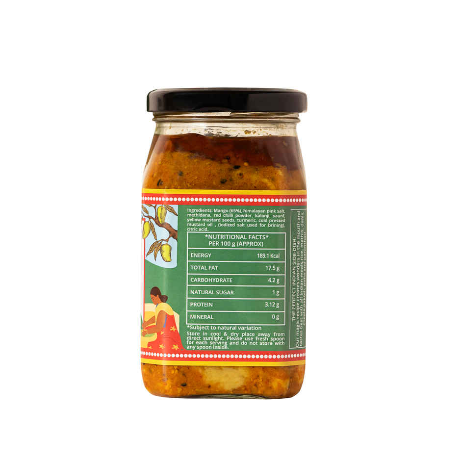 The Little Farm Co. Mango Pickle | Achaar | Made In Less Oil