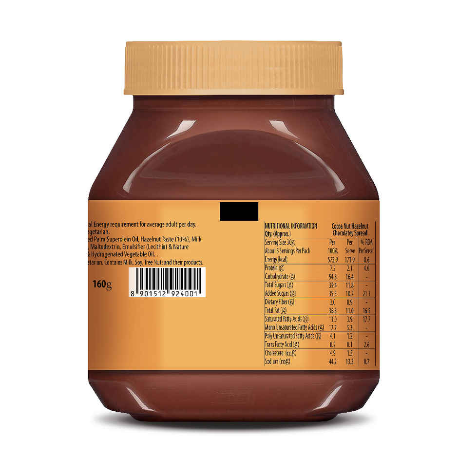 Sundrop Cocoa Nut Hazelnut Chocolatey Spread