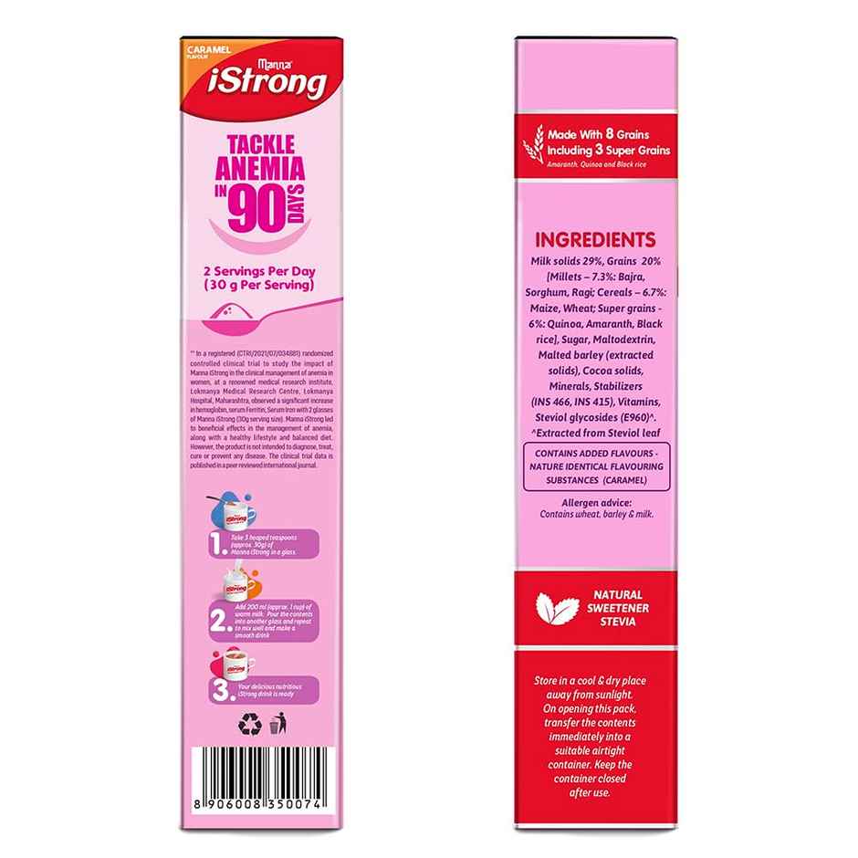 Manna Istrong Women's Health Drink - Caramel