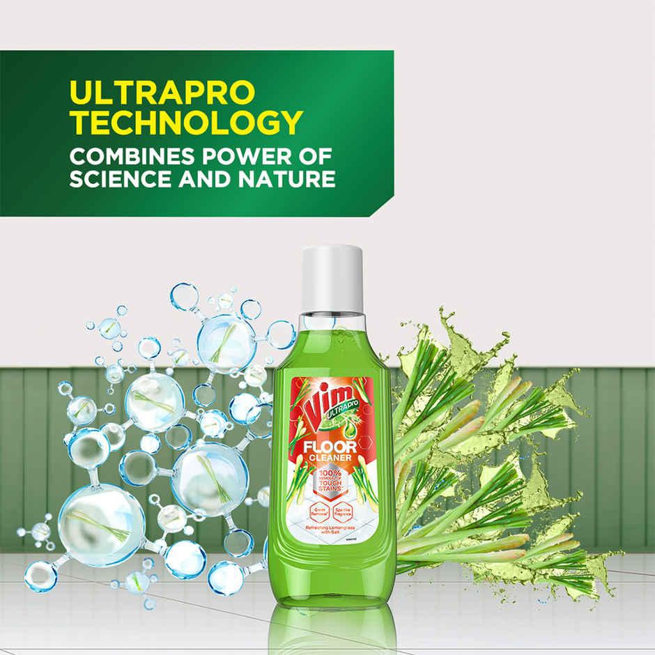 Vim Lemongrass With Salt Refreshing Floor Cleaner