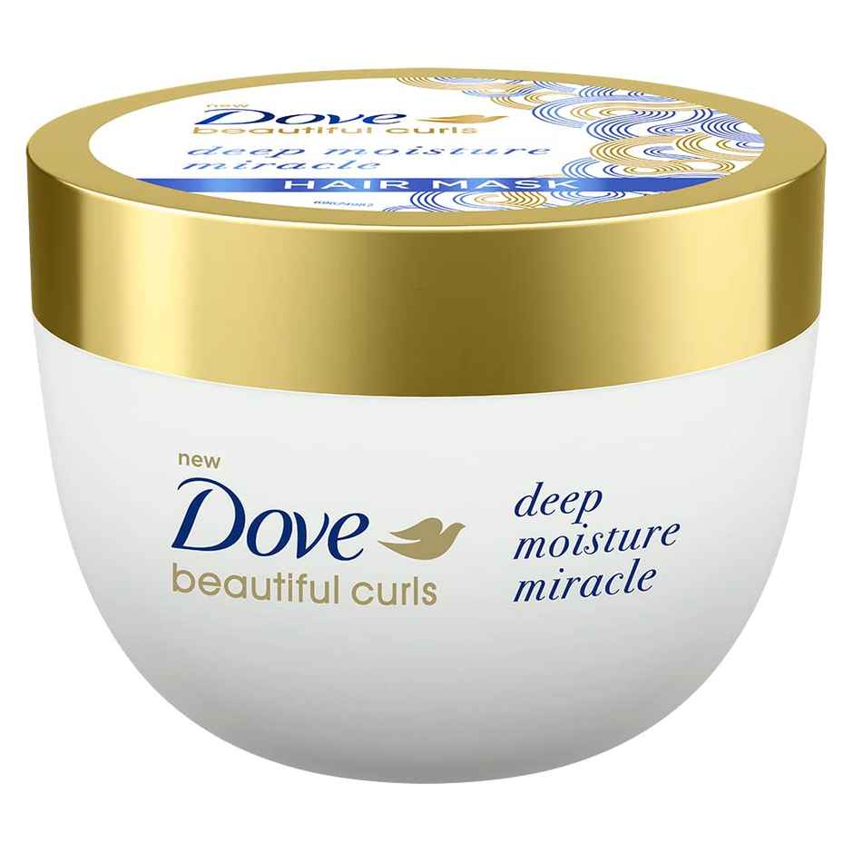 Dove Beautiful Curls Deep Moisture Miracle Hair Mask Sulphate Free No Parabens & Dyes Mask