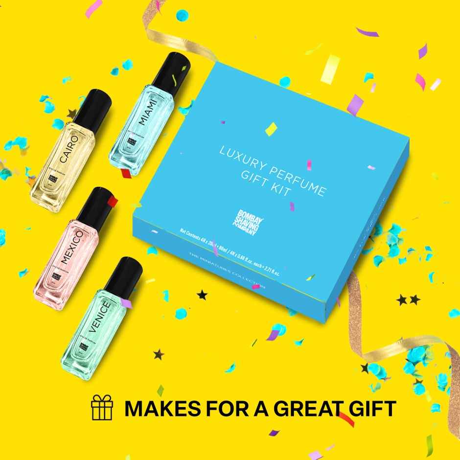 Bombay shaving Company Luxury Perfume Gift Kit for men Pack of 4