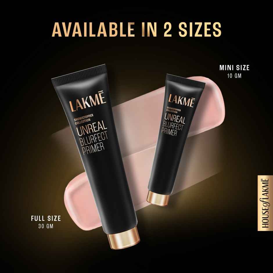 Lakme Unreal Blurfect Primer, Mattifies & Blurs Pores