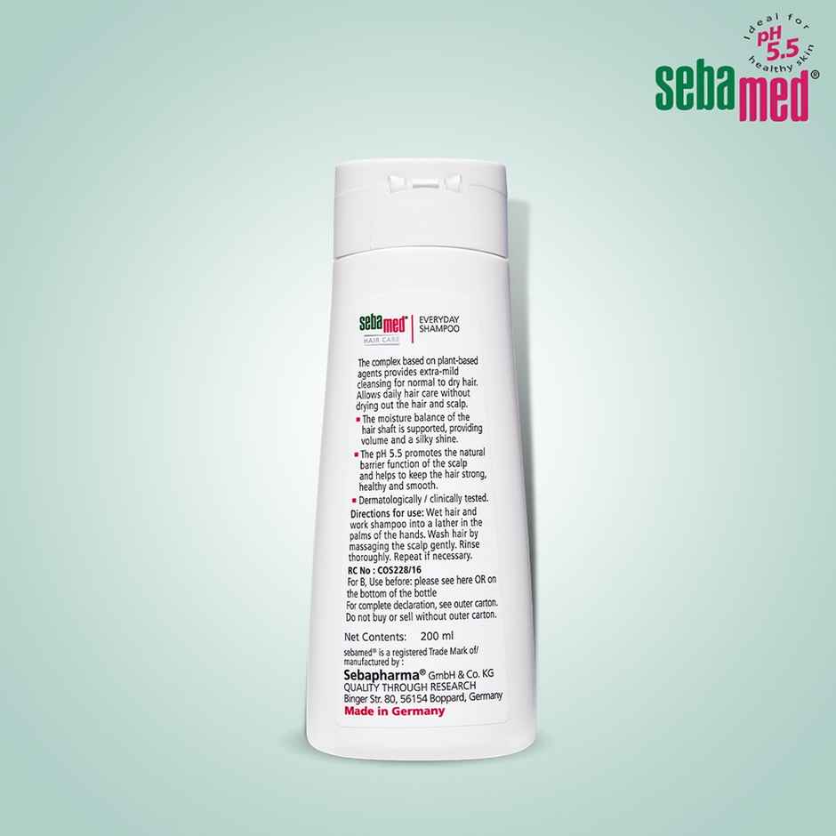 Sebamed Everyday Shampoo | pH 5.5 | Soothing for sensitive scalp