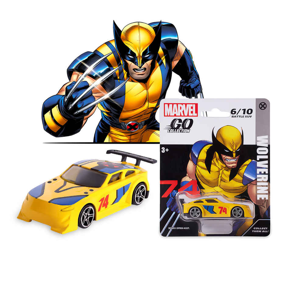 Hasbro Marvel Go | Wolverine - Diecast Toy Car
