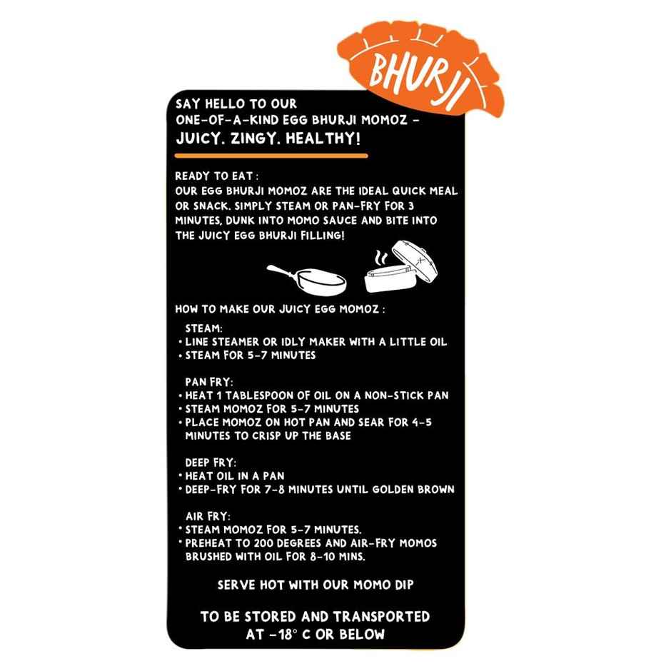 Eggoz Momoz- Bhurji(400gms) & Eggoz Nutrition White Egg 10.0 Pcs(10pc) Combo