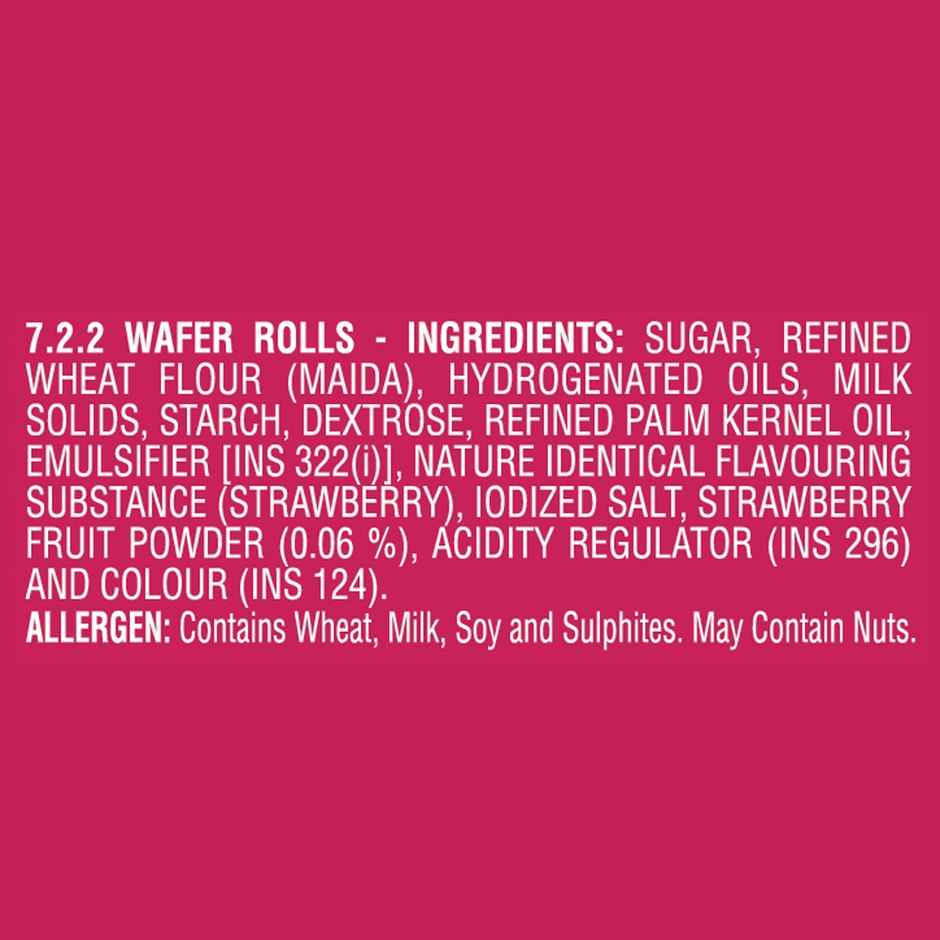 Dukes Waffy Strawberry Roll | Wafer Roll Snack