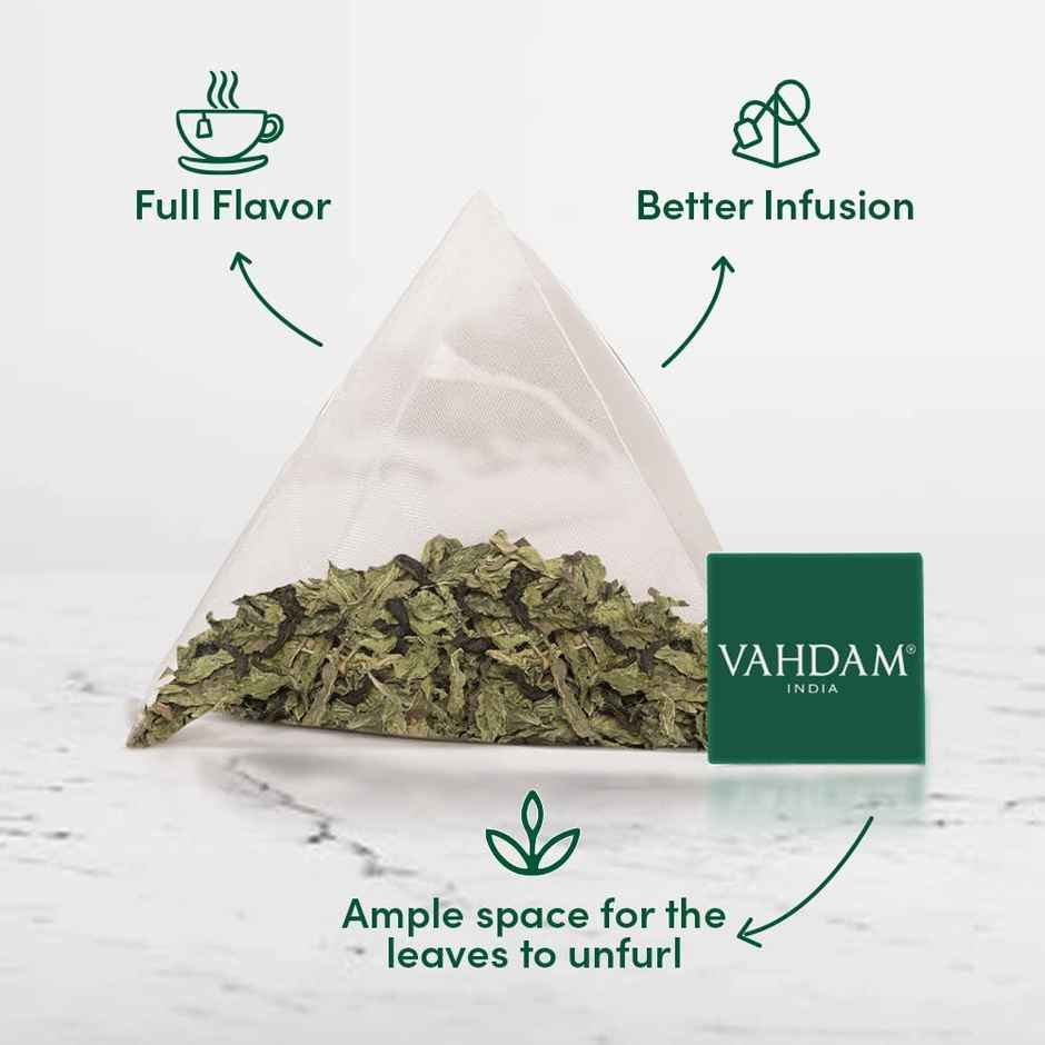 Vahdam Organic Mint Melody Green Tea