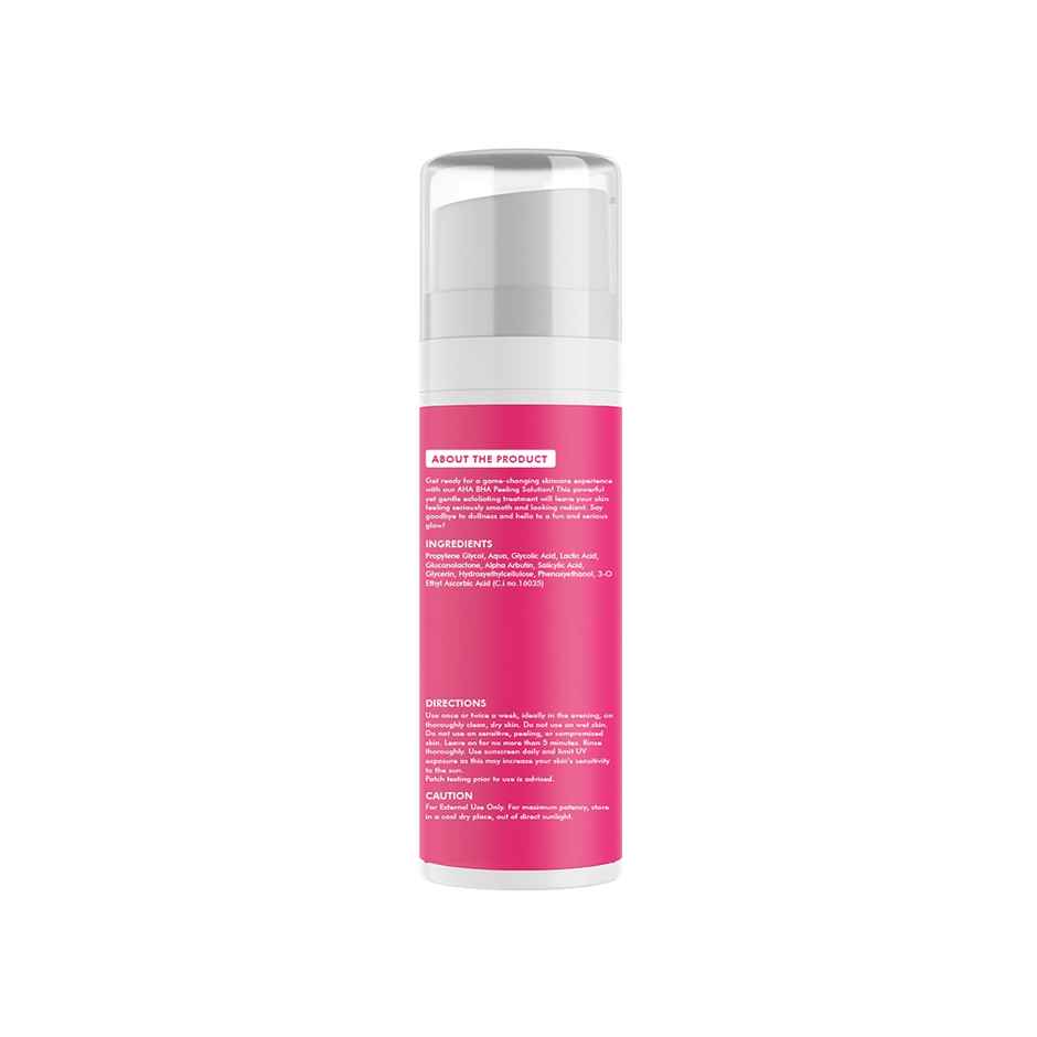 Conscious Chemist 25% AHA & 5% BHA Resurfacing Peeling Exfoliating Facial Serum For Anti-Aging