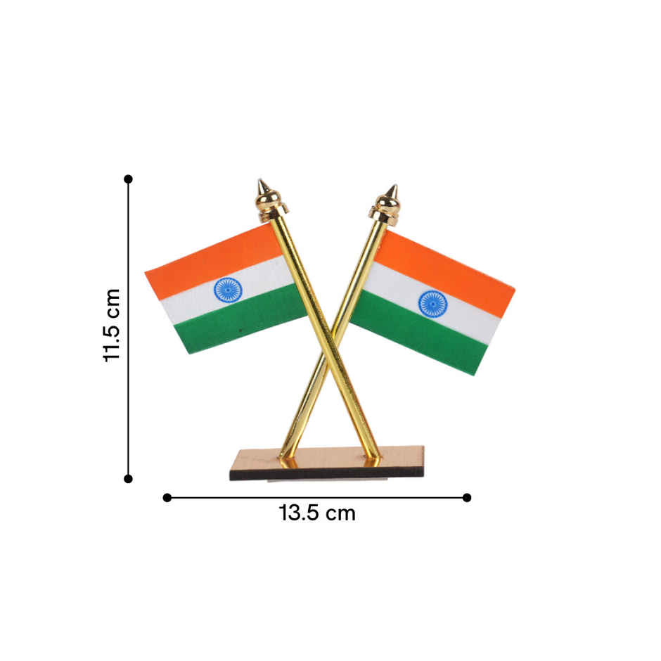 Indian National Flag for Car and Desk Display | Picfest