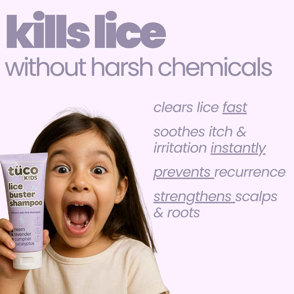 Tuco Kids Natural Anti Lice Shampoo