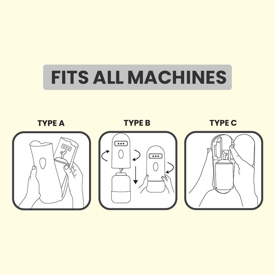 Campure Camphor Kapur Air Freshener Automatic Spray Refill