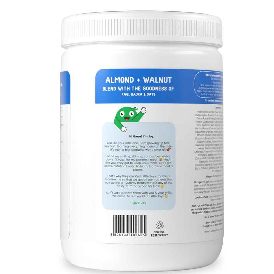 Little Joys Chocolate Drink Mix with Ragi and Bajra | For 7 - 12 years Kids