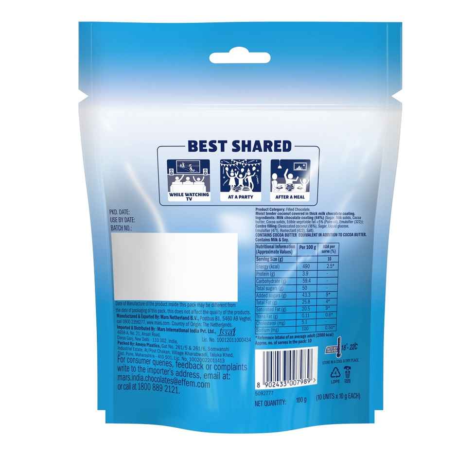 Bounty Miniatures Coconut Filled Chocolate Pack