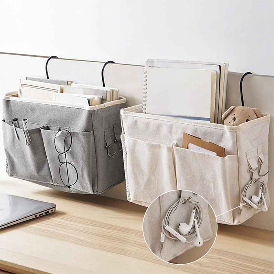 New Dawn Linen Bedroom Accessories Inside Hanging Bedside Caddy Bedroom Organiser Hostel Essentials