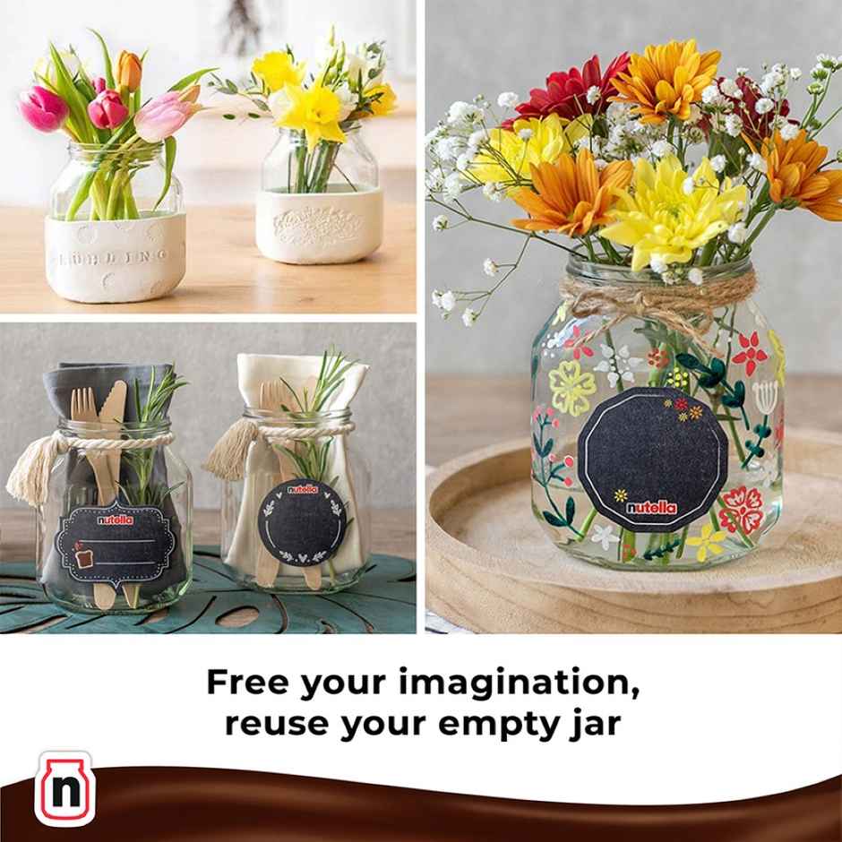 Ferrero Nutella Hazelnut Spread(180gms) & Britannia Milk Slice White Bread(400gms) Combo