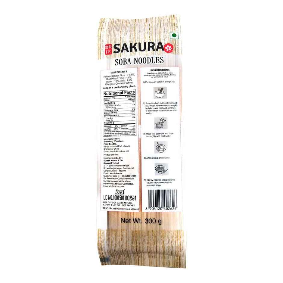 Sakura Noodle Soba | 3 Bunch