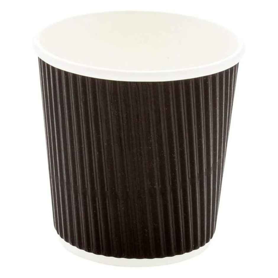 Rippled Paper Glass | Assorted | 150 ml | Set of 25 | Vinay Trading