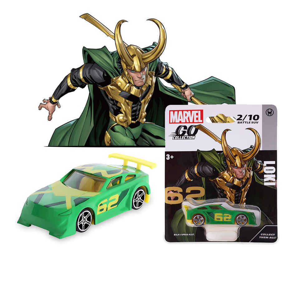 Hasbro Marvel Go | Loki - Diecast Toy Car