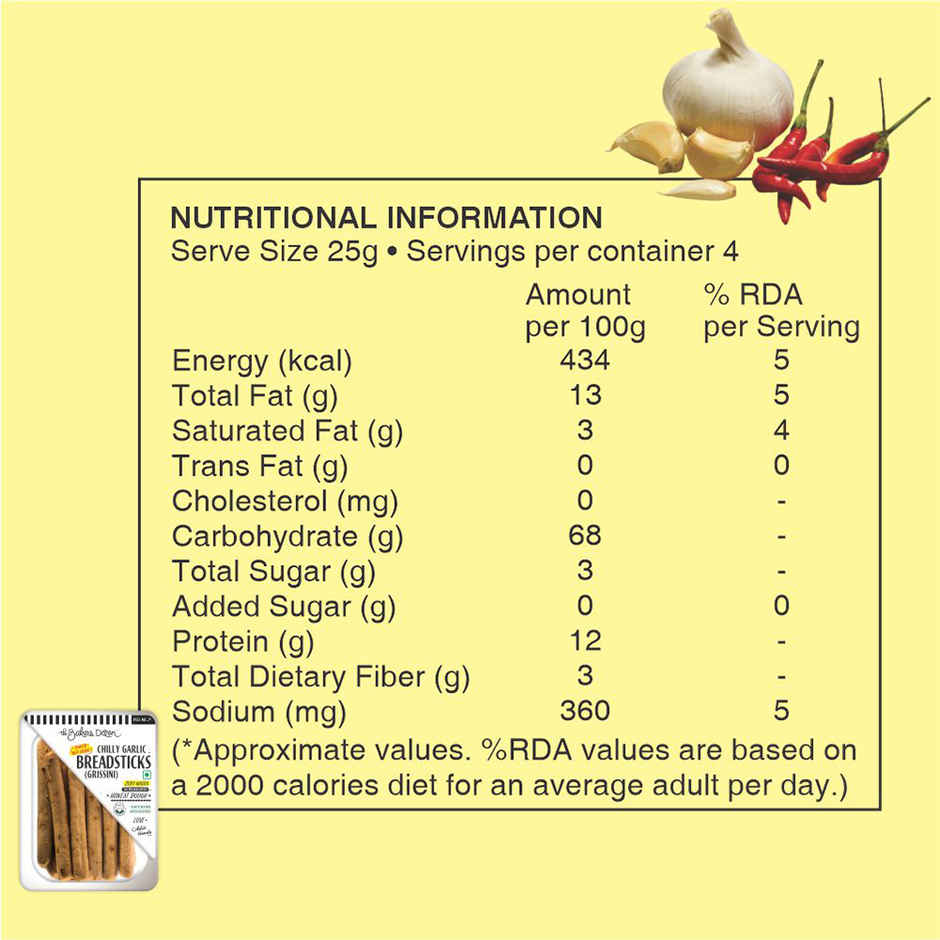 The Baker's Dozen Banana Walnut Cake & The Baker's Dozen Zero Maida Breadsticks Snack Combo