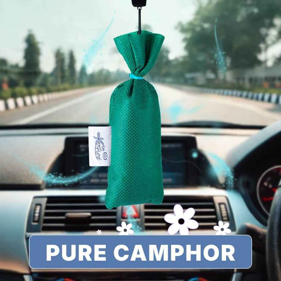 Eucalyptus Camphor Pouch by Air Karpure | Car, Bathroom & Room Freshener | From House of Cycle