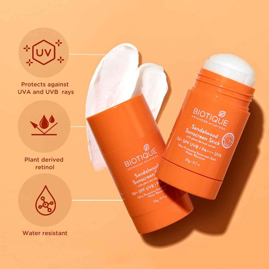Biotique Sandalwood Sunscreen Stick