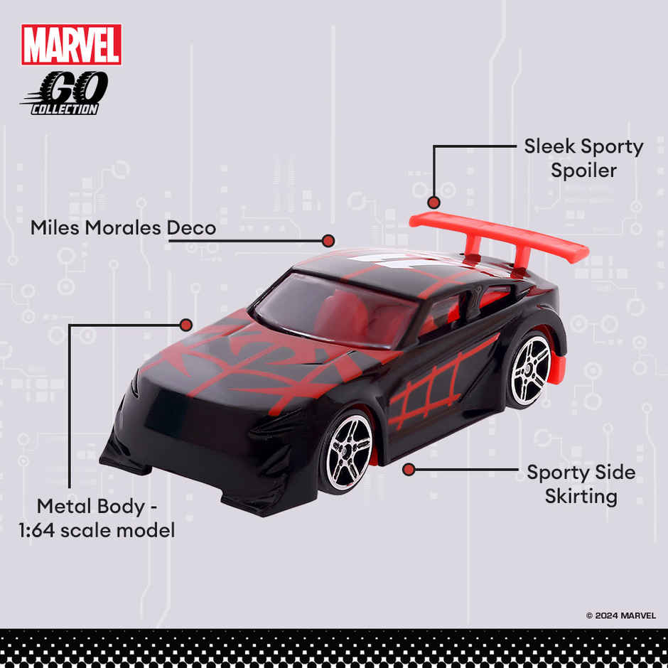Hasbro Marvel Go | Miles Morales - Diecast Toy Car