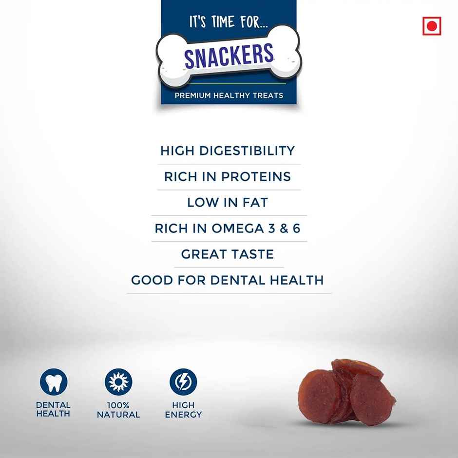 Snackers Soft Chicken Chip Dog Treat