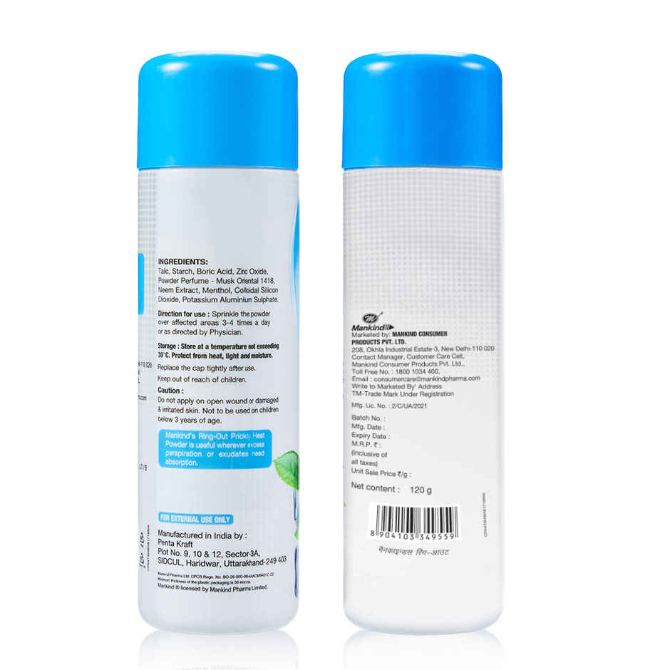 Ring Out Prickly Heat Powder