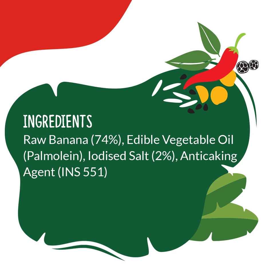 Granamma Banana Chips Salted - No Added Preservatives Combo 