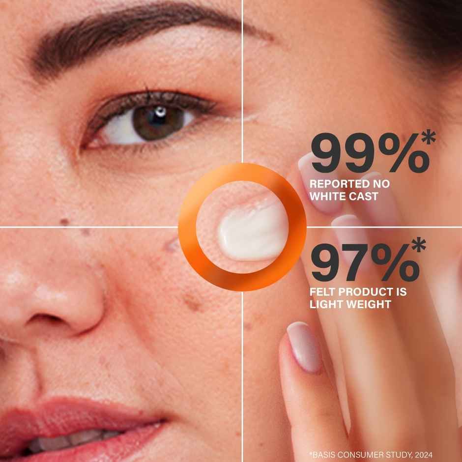 Novology SPF 50 PA++++ Hydrating Sheer Sunscreen | No White Cast Broad Spectrum Protection