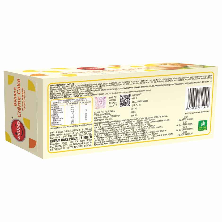 Winkies Banana Creme Cake | Bakery Delight