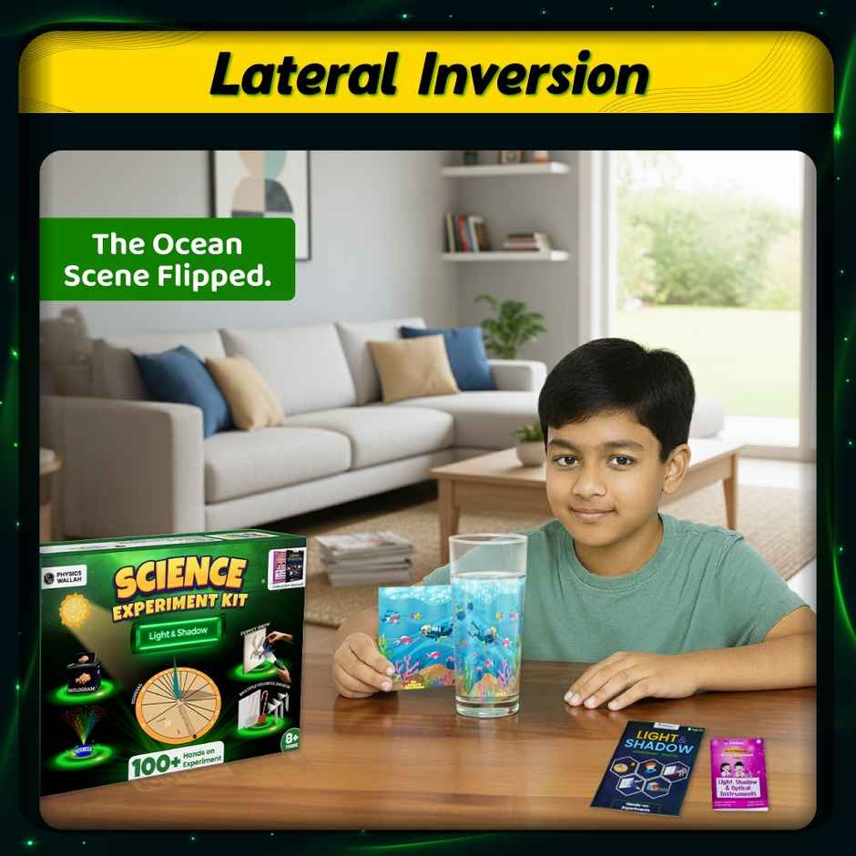 Physics Wallah Light Shadow & Optical Instrument Kit | Multicolor