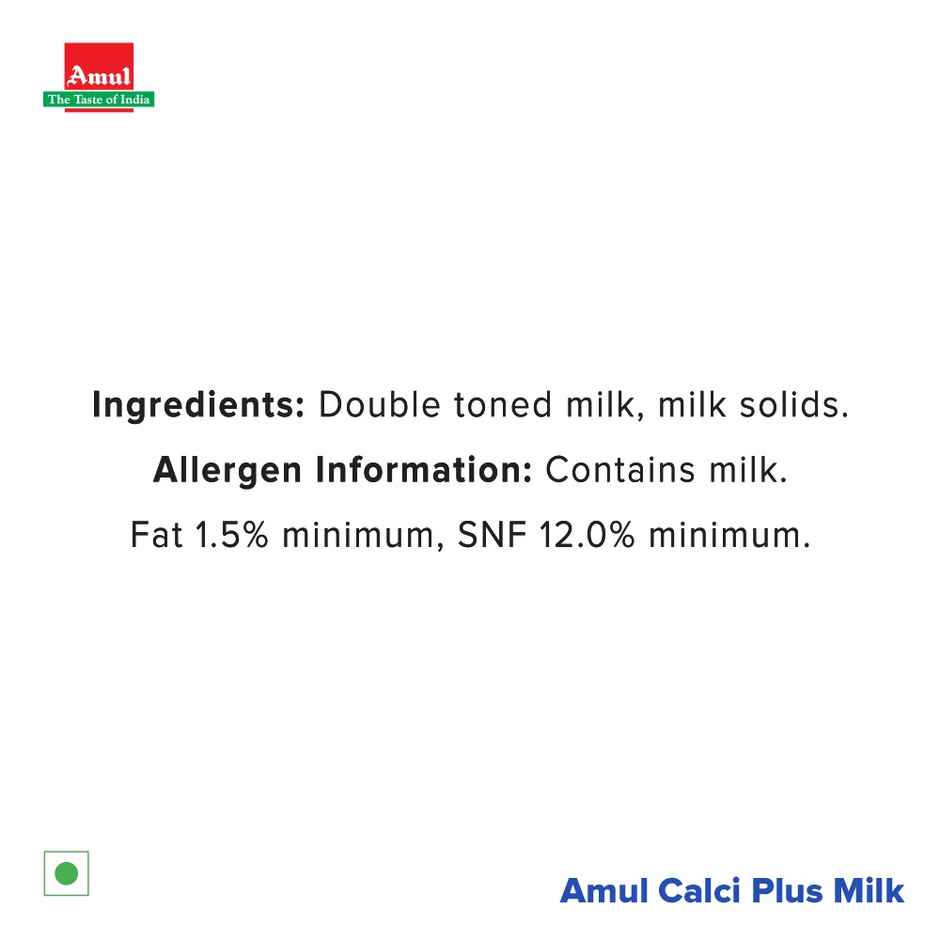 Amul Calci+ High Calcium Milk