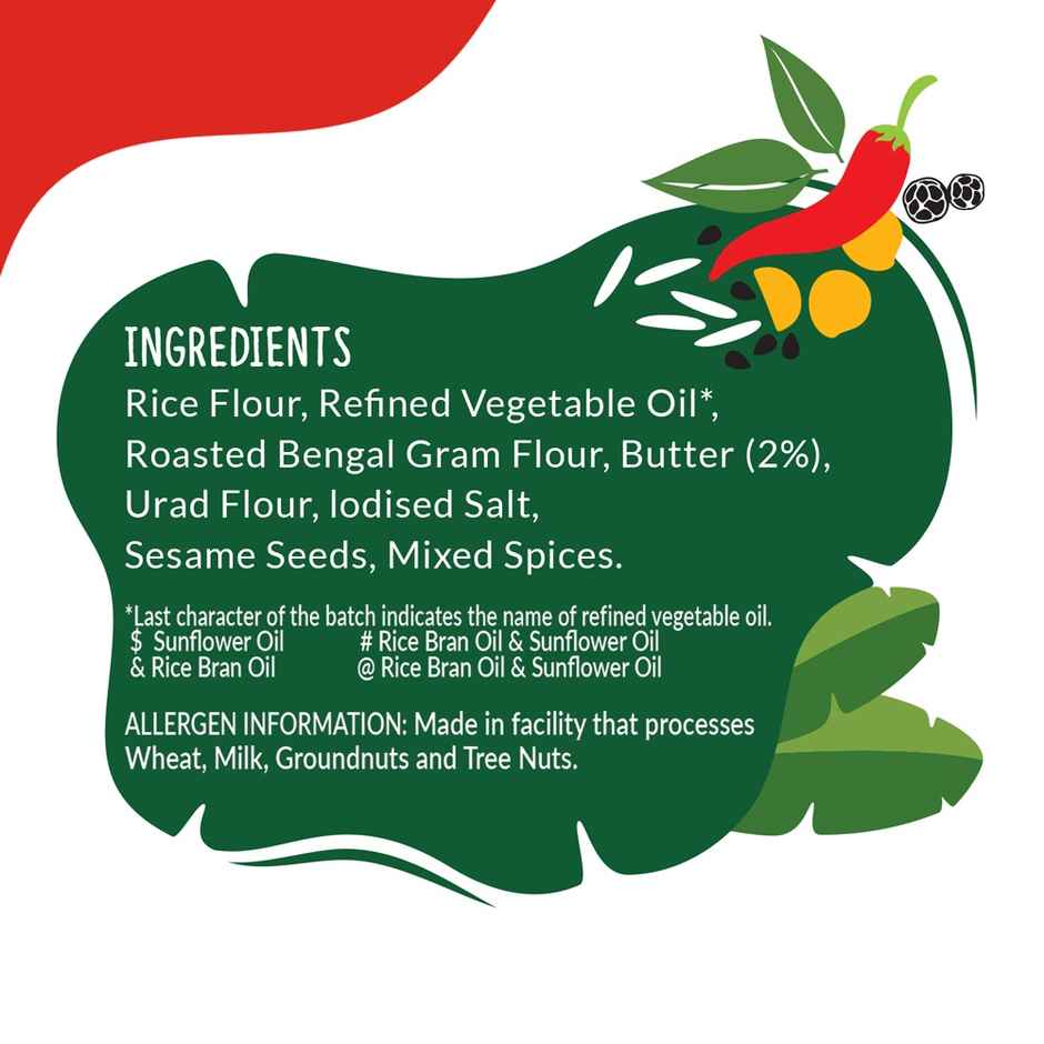 Granamma Butter Murukku | Crispy Savory Snack