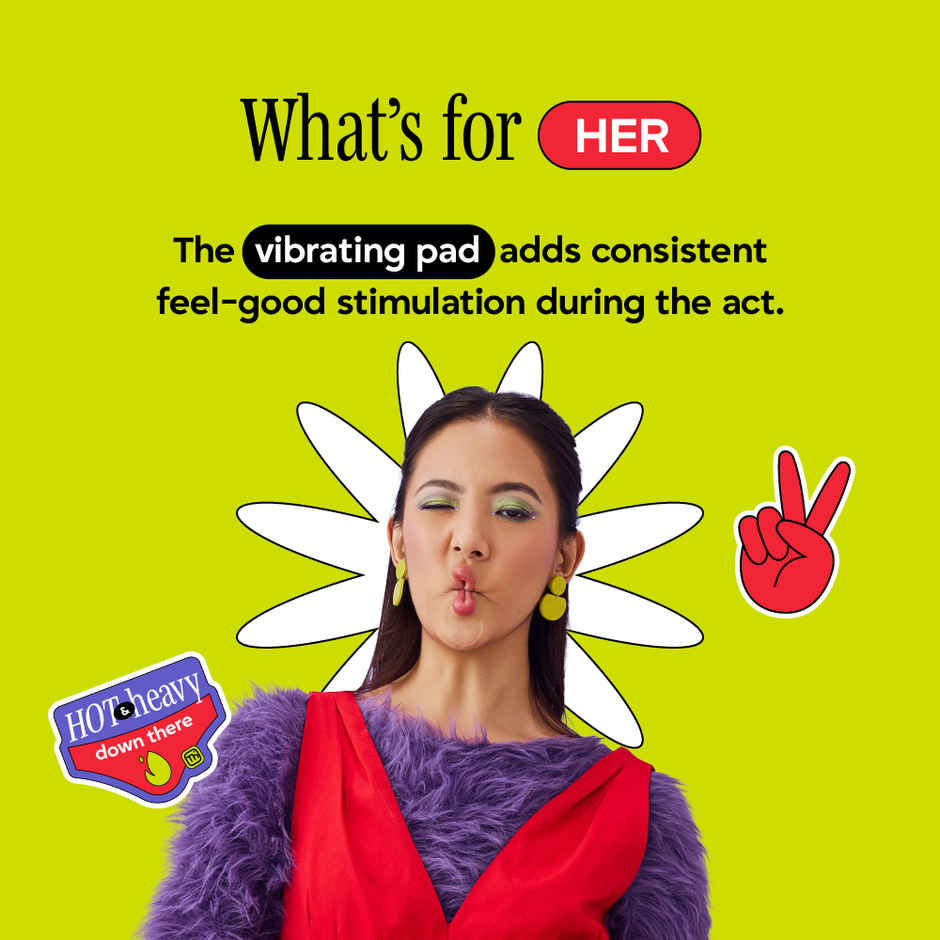 Thirdbase Delay Ring Vibrating Massager Ring to Last Longer