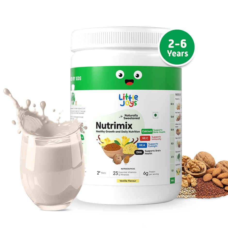 Little Joys Nutrimix For Kids 2-6 Years | Vanilla Flavour