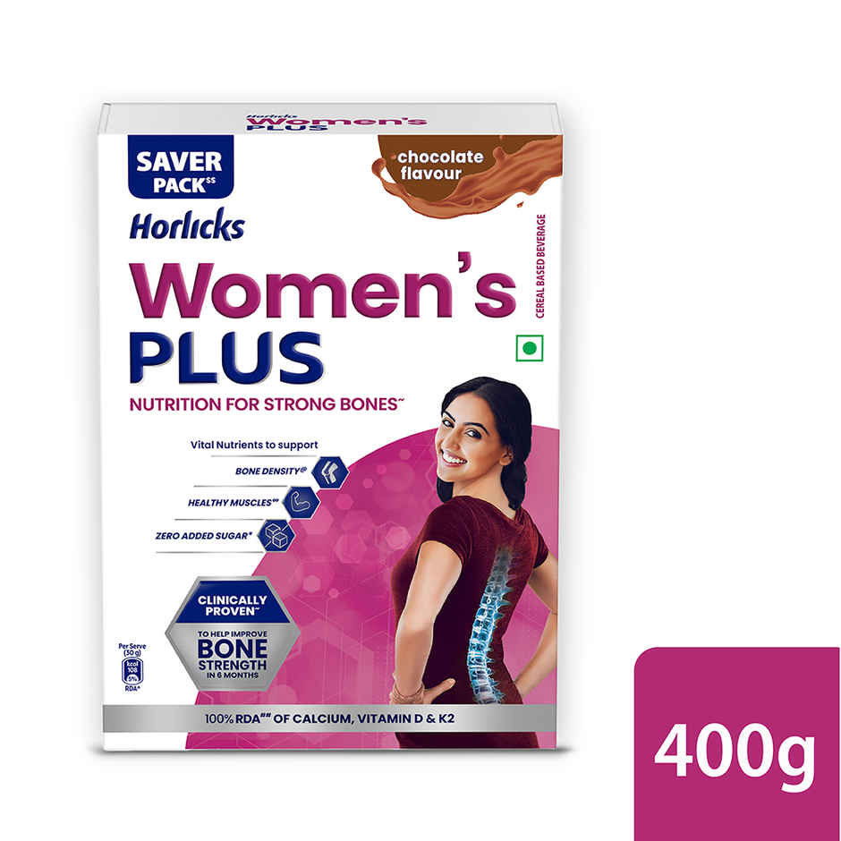 Horlicks Women's Plus Chocolate Drink Mix