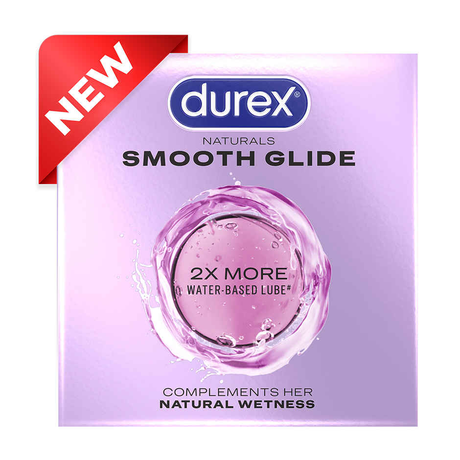 Durex Naturals Smooth Glide Condoms