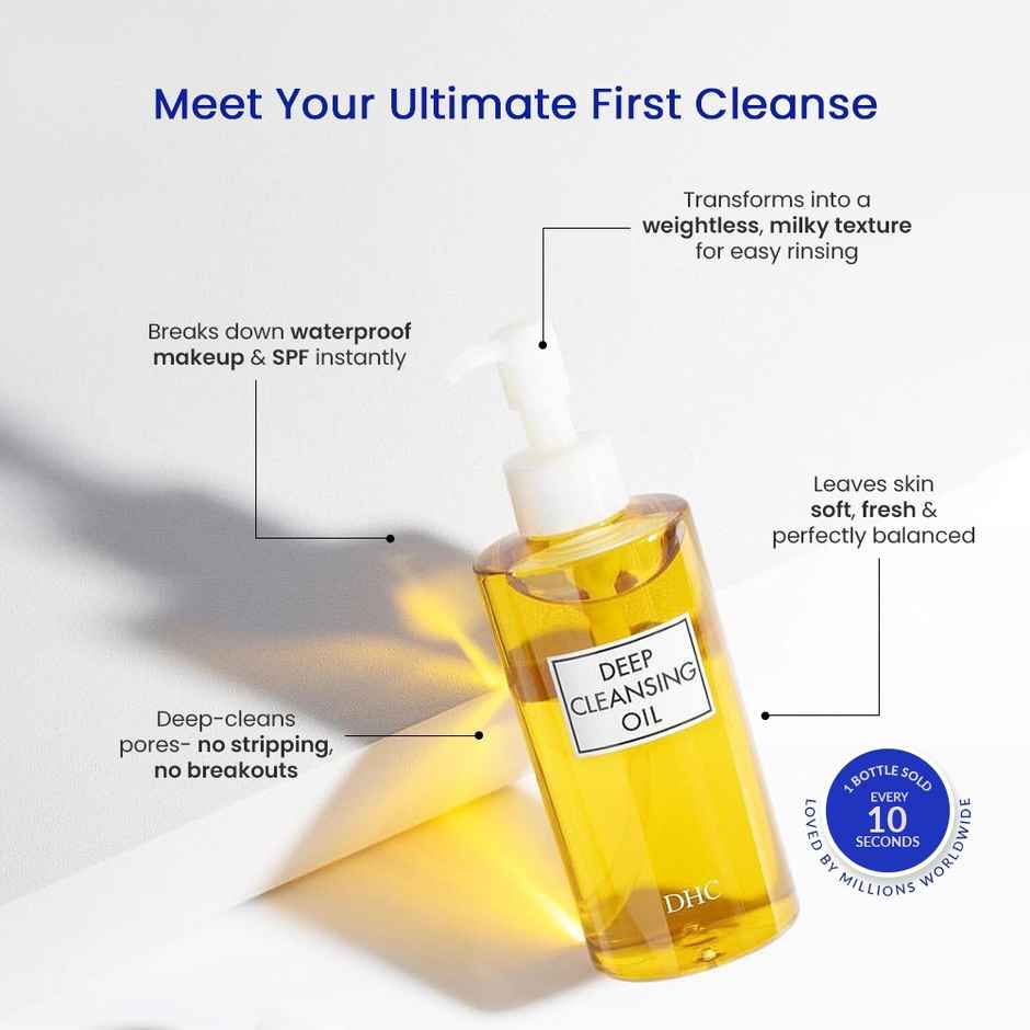 Dhc Deep Cleansing Oil, Makeup Remover For All Skin Types