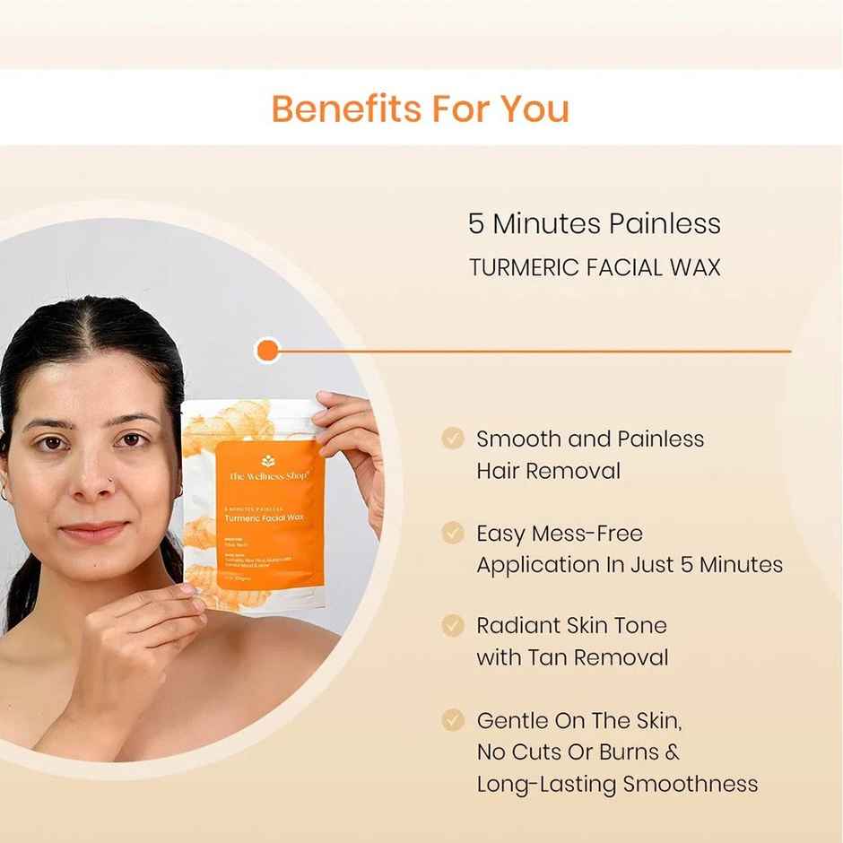 The Wellness Shop Turmeric Facial Wax Powder