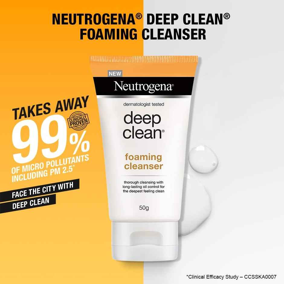 Neutrogena Deep Clean Foaming Cleanser