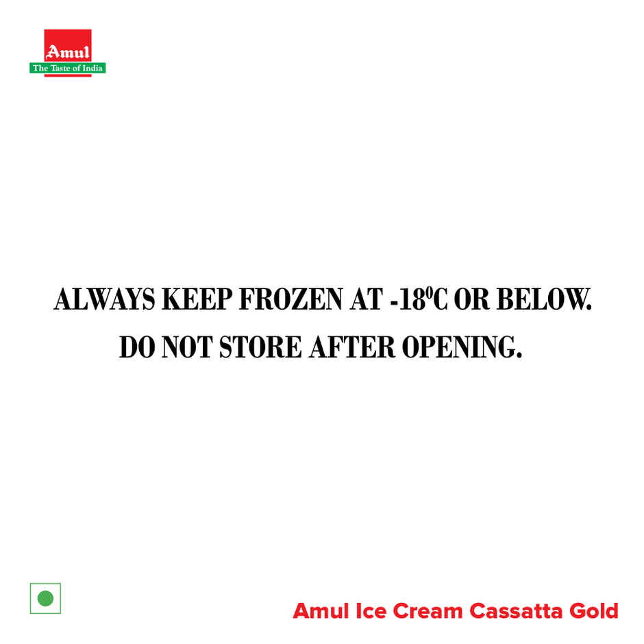 Amul Cassatta Gold Ice Cream