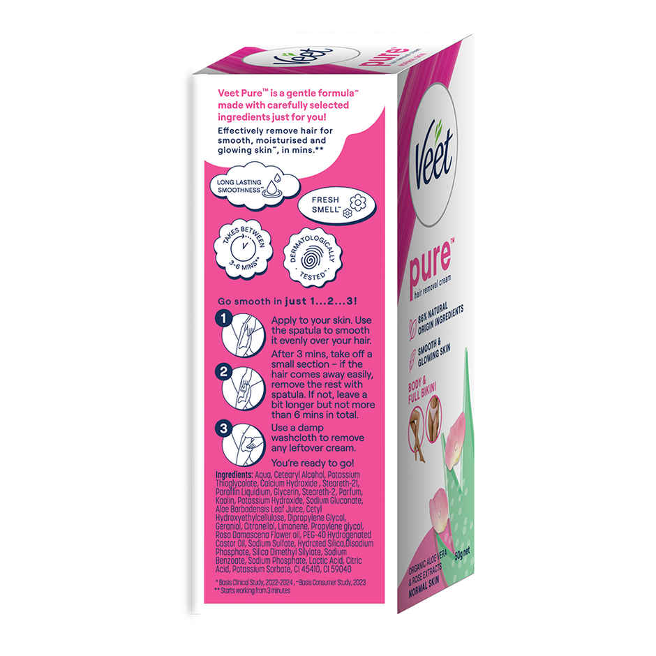 Veet Pure Hair Removal Cream - Normal Skin