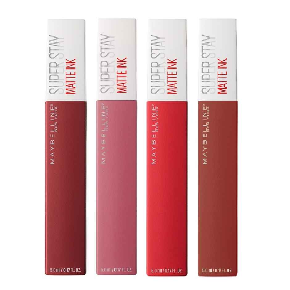 Maybelline New York Superstay 4-in-1 Lip Kit - Voyager, Lover, Pioneer, Seeker