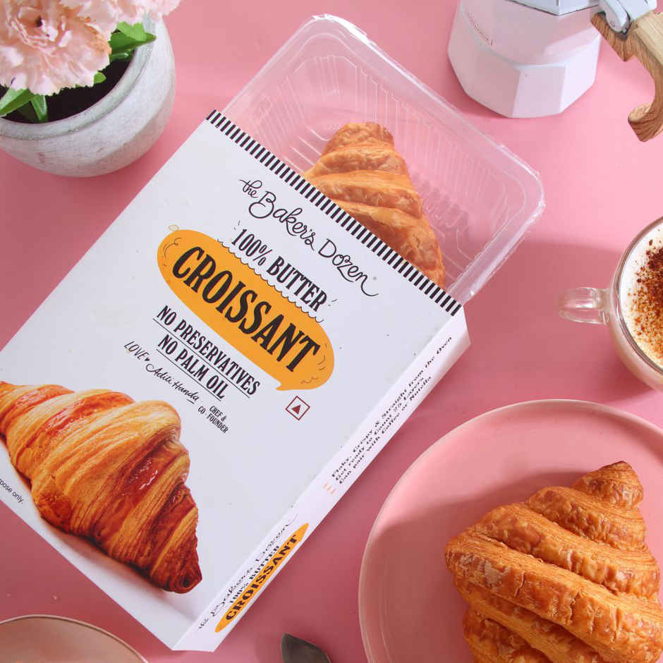 The Baker's Dozen Real Butter Croissant with No Preservative Combo