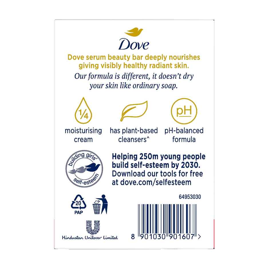 Dove Pink Rosa Beauty Bar - Soft Smooth Moisturised Skin