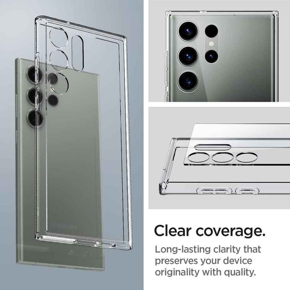 Artistque Case for Samsung Galaxy S24 Ultra 5g Back Cover - Transparent Clear Magsafe