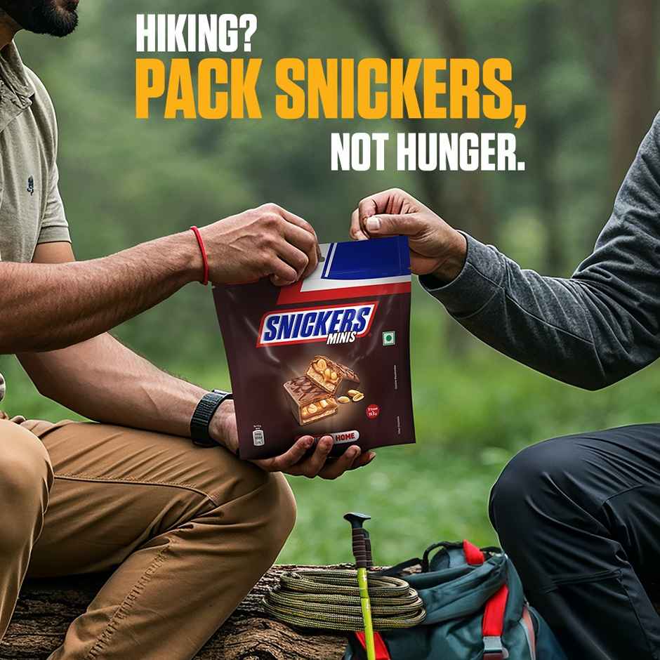 Snickers Minis Chocolate Pack Loaded with Peanuts Nougat & Caramel Combo