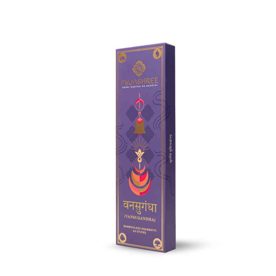 Pujashree Bambooless Agarbatti Vansugandha | 8 Inches